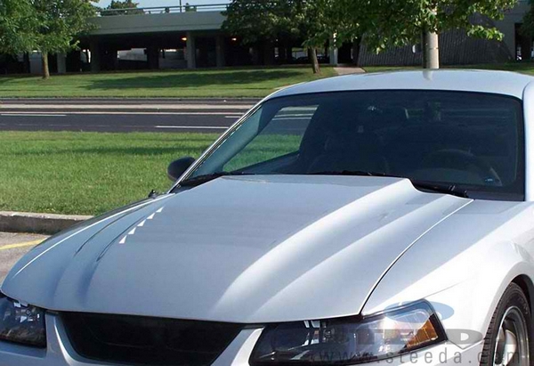 Fiberglass Cowl Hood w/ Louvers